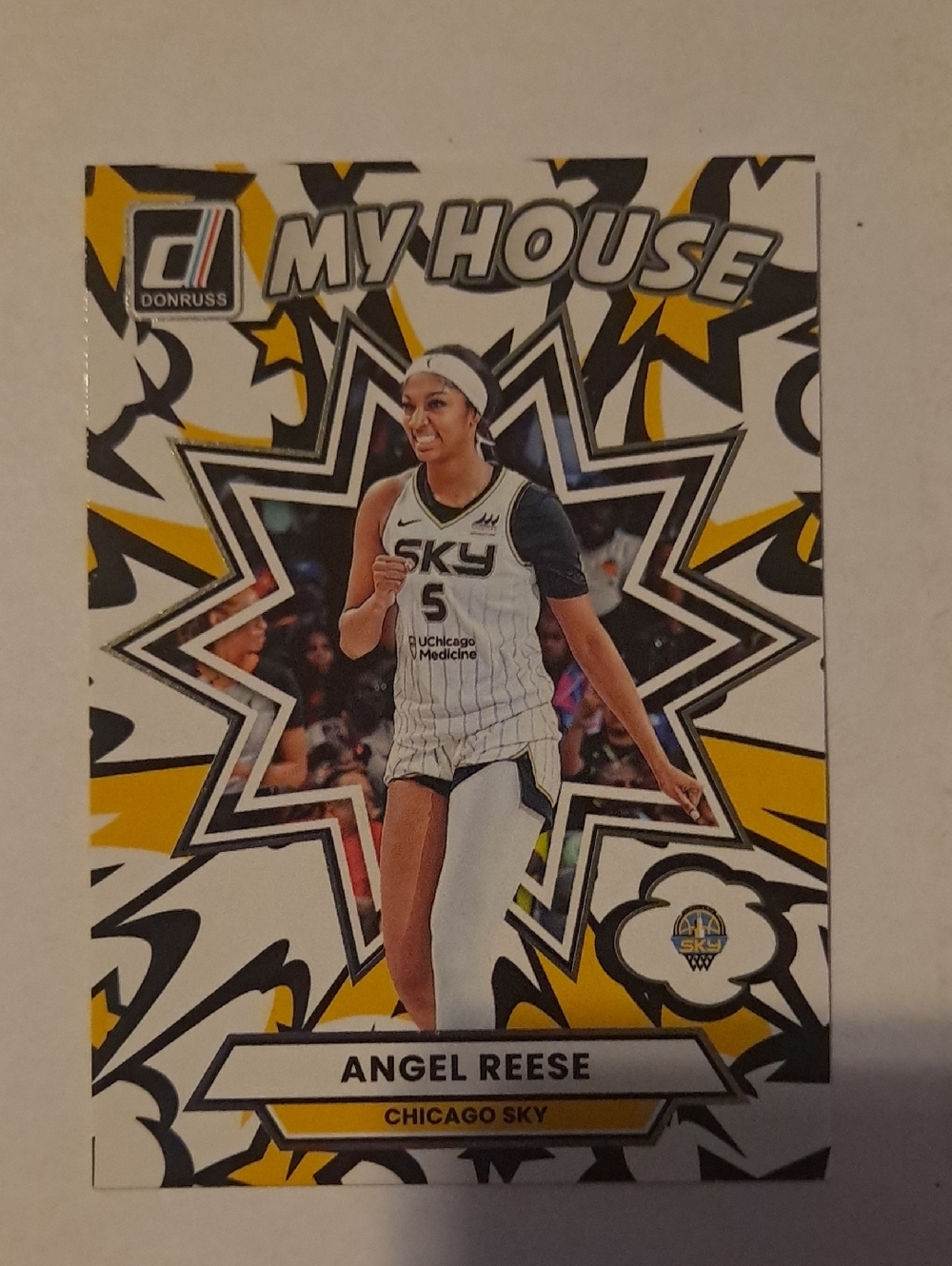 Donruss My House Angel Reese Chicago Sky Basketball Card -
